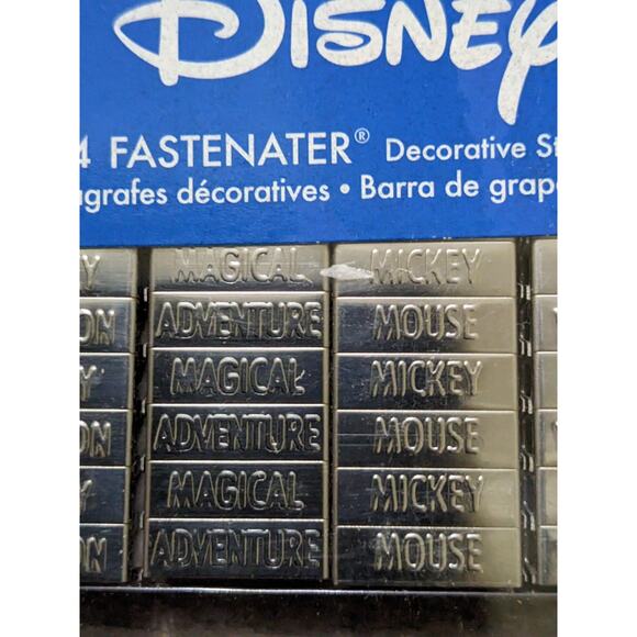 EK Success Fastenater Decorative Staple Bars DISNEY MOMENTS Papercrafts 144 ea - Picture 2 of 5